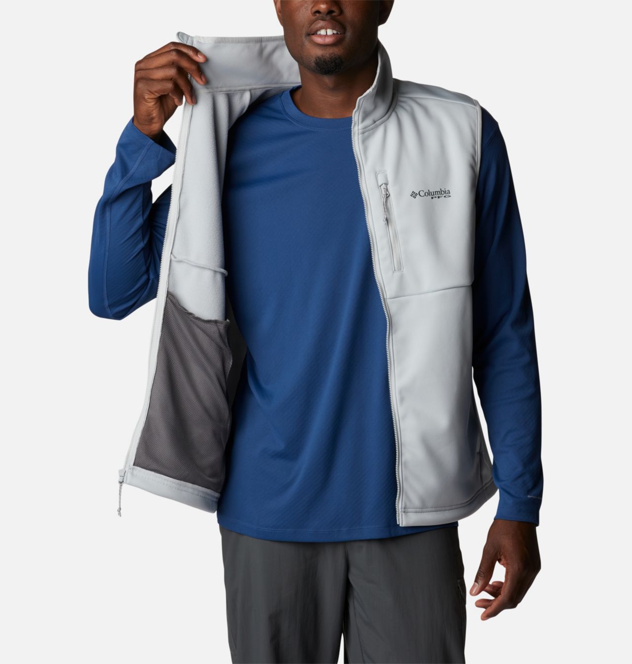 Men's PFG Terminal™ Stretch Softshell Vest 5
