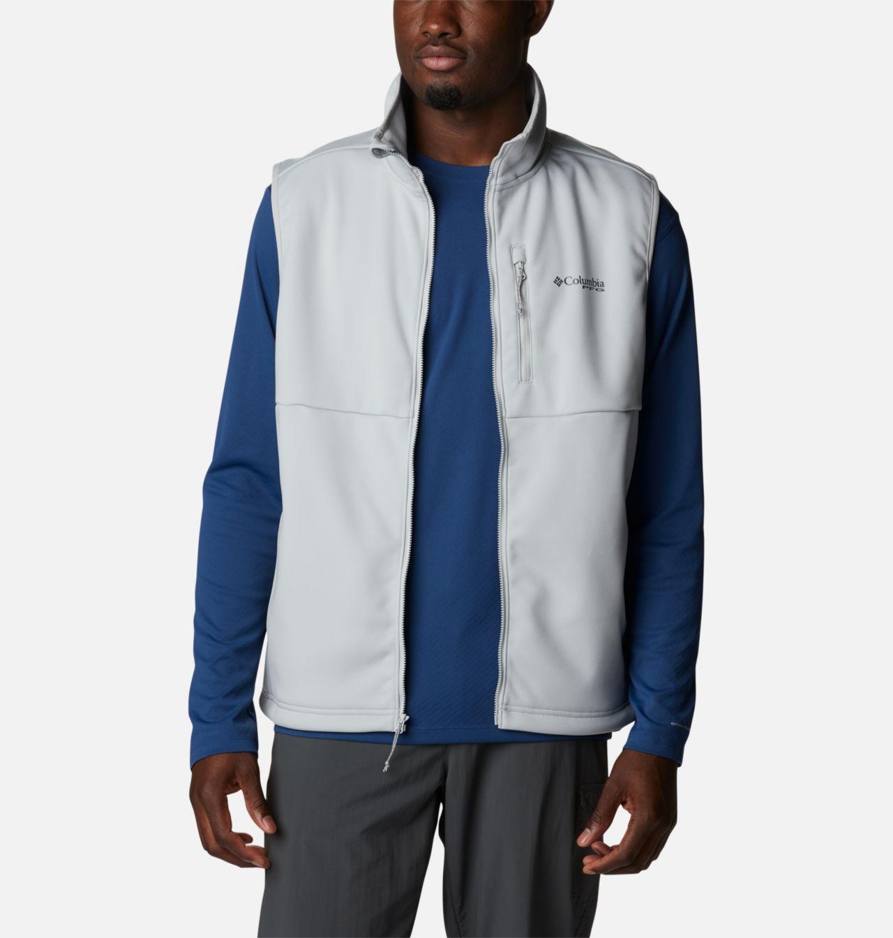 Men's PFG Terminal™ Stretch Softshell Vest 8