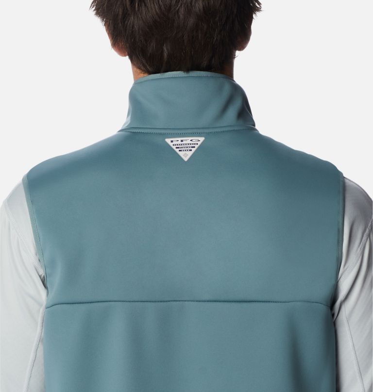 Veste coquille souple sans manches extensible PFG Terminal Homme, Color: Metal, image 7