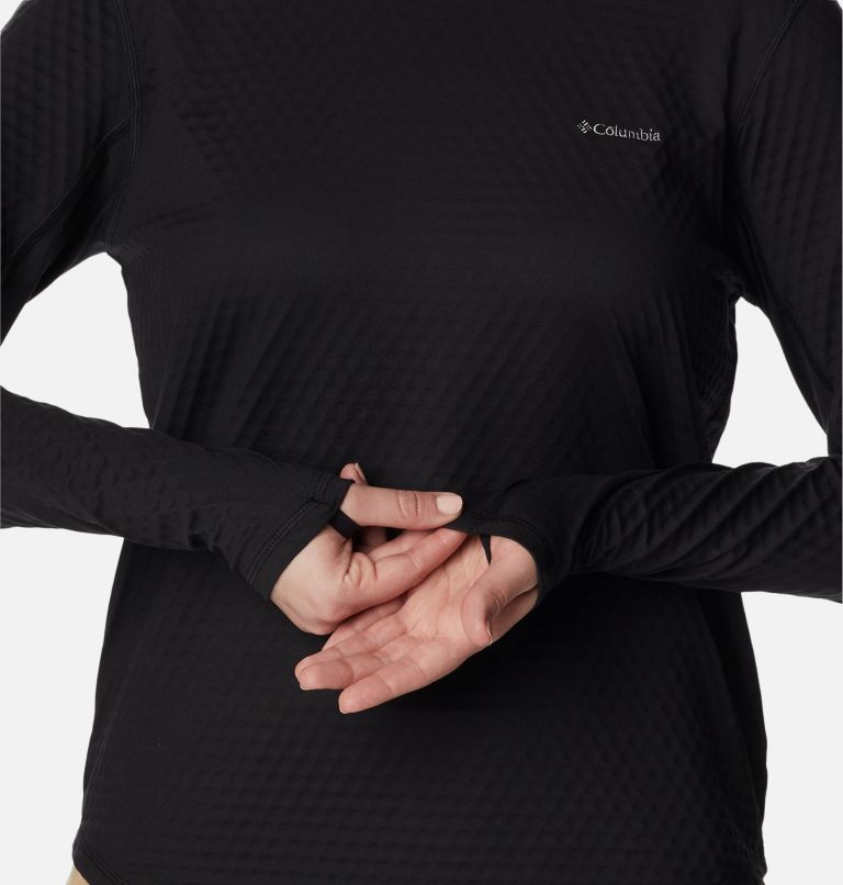 Women's W Bliss Ascent Long Sleeve Technical T-shirt, Color: Black, image 5