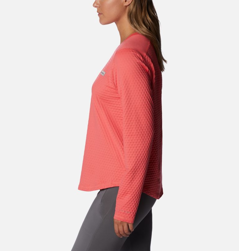 Women's Bliss Ascent Long Sleeve Shirt, Color: Blush Pink, image 3