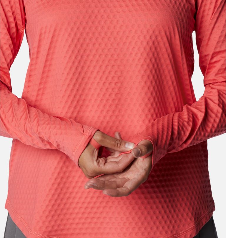 Women's Bliss Ascent Long Sleeve Shirt, Color: Blush Pink, image 7