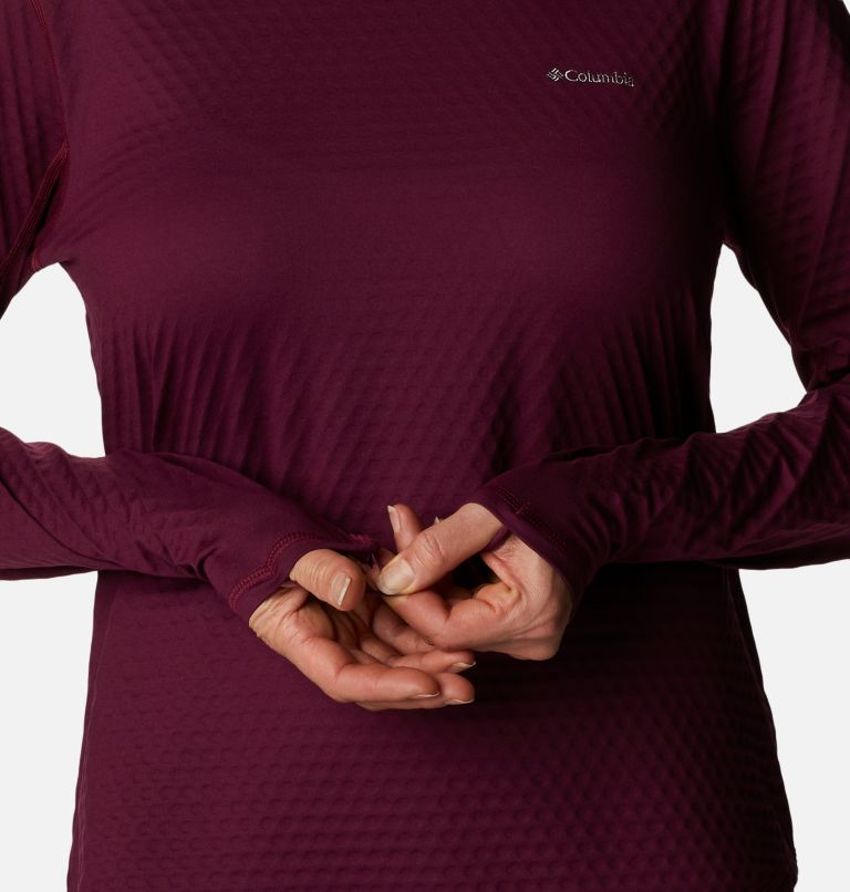 Thumbnail: Women's Bliss Ascent Long Sleeve Shirt, Color: Marionberry, image 5
