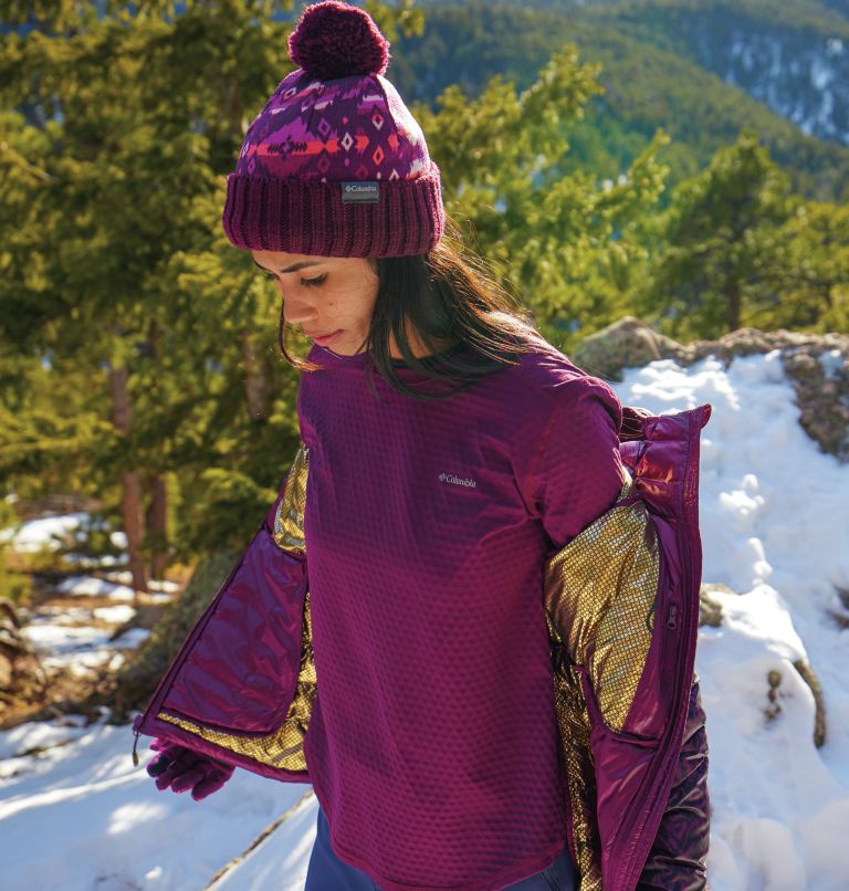 Women's W Bliss Ascent Long Sleeve Technical T-shirt, Color: Marionberry, image 8