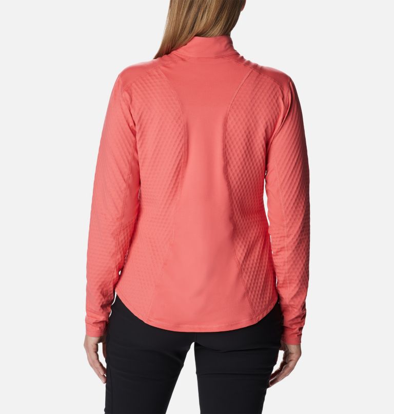 Women's Bliss Ascent Half Zip Shirt, Color: Blush Pink, image 2