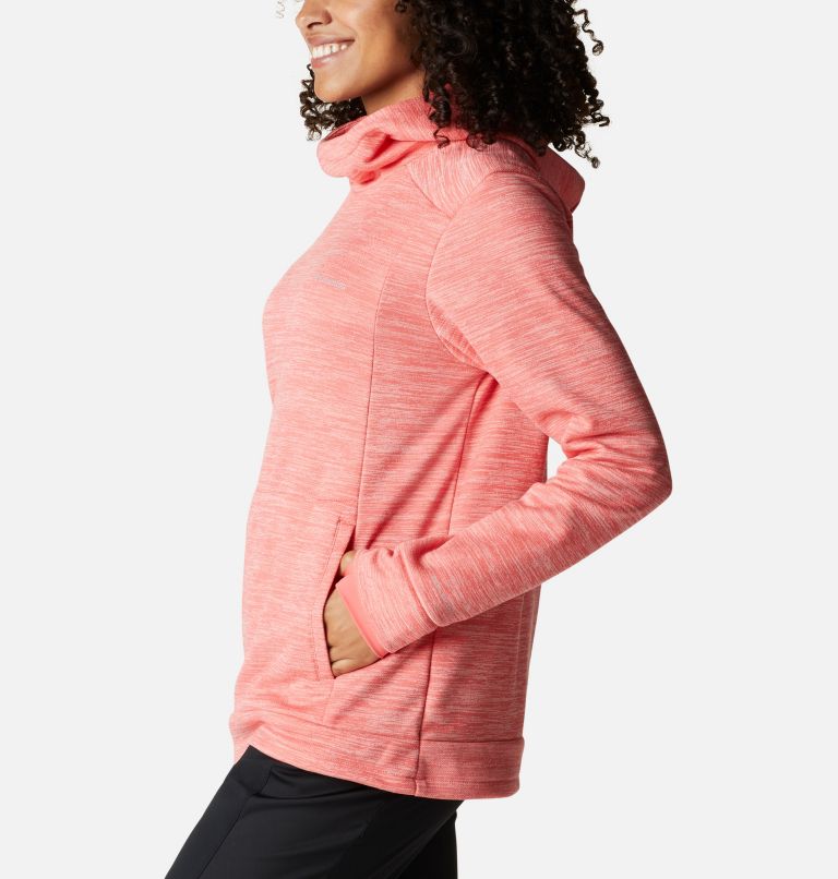 Haut polaire Claudia Ridge Femme, Color: Blush Pink Heather, image 3