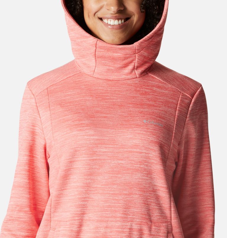 Haut polaire Claudia Ridge Femme, Color: Blush Pink Heather, image 4
