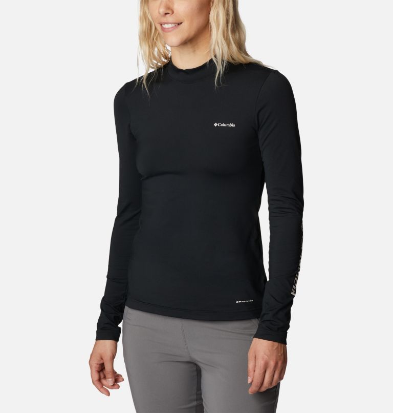 Thumbnail: Women's Hike Performance Long Sleeve T-Shirt, Color: Black, image 5