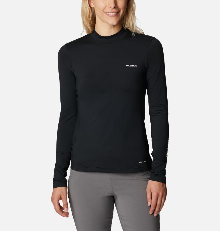 Thumbnail: Women's Hike Performance Long Sleeve T-Shirt, Color: Black, image 1