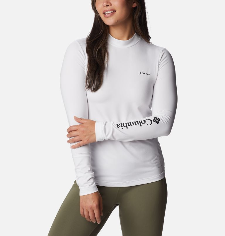 Thumbnail: Women's Hike Performance Long Sleeve T-Shirt, Color: White, image 5
