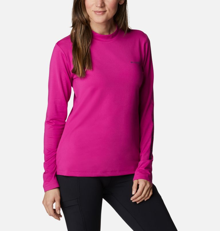 Thumbnail: T-shirt Manches Longues Hike Performance Femme, Color: Wild Fuchsia, image 5
