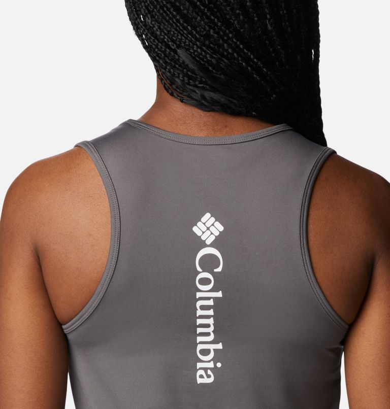 Camiseta de tirantes Hike Performance para mujer, Color: City Grey, image 5