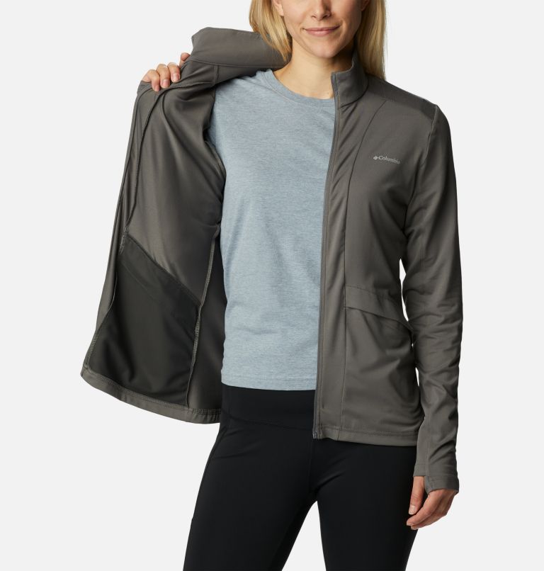 Veste Polaire Technique de Randonnée Hike Femme, Color: City Grey, image 5