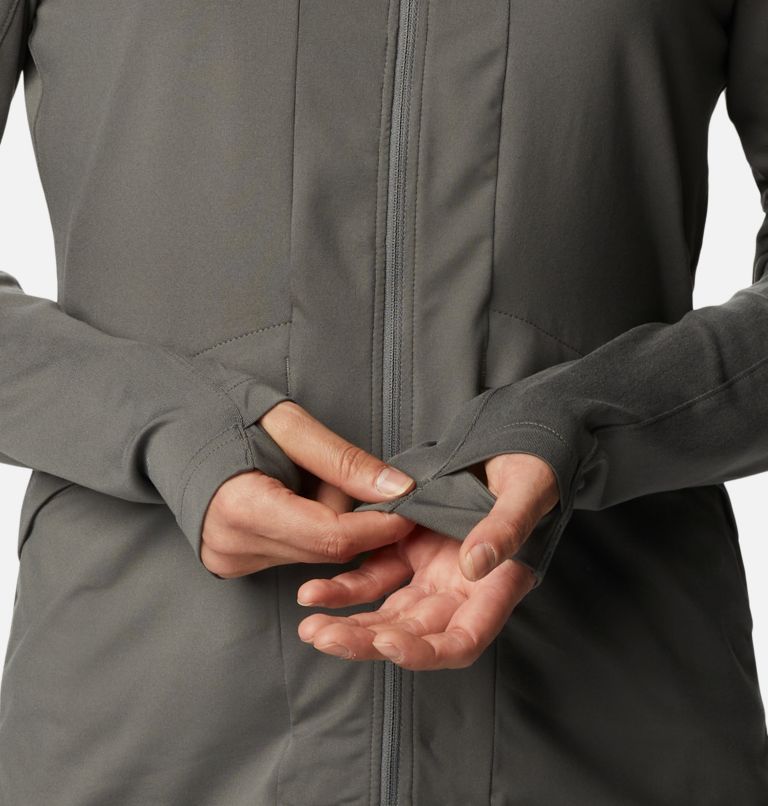 Veste Polaire Technique de Randonnée Hike Femme, Color: City Grey, image 6