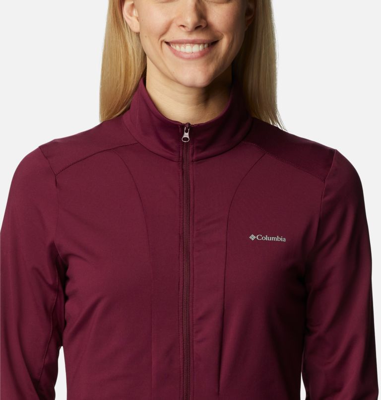 Columbia Hike Full Zip | 616 | XS, Color: Marionberry, image 4