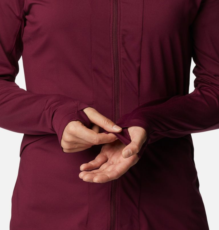 Columbia Hike Full Zip | 616 | XS, Color: Marionberry, image 6