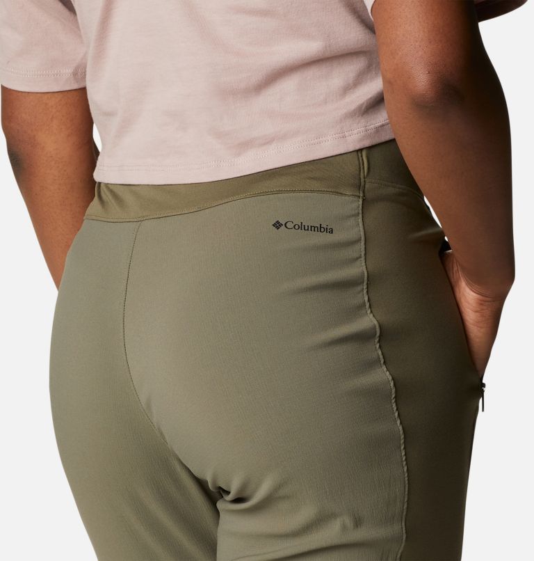 Thumbnail: Women's On The Go Hybrid Pants, Color: Stone Green, image 5