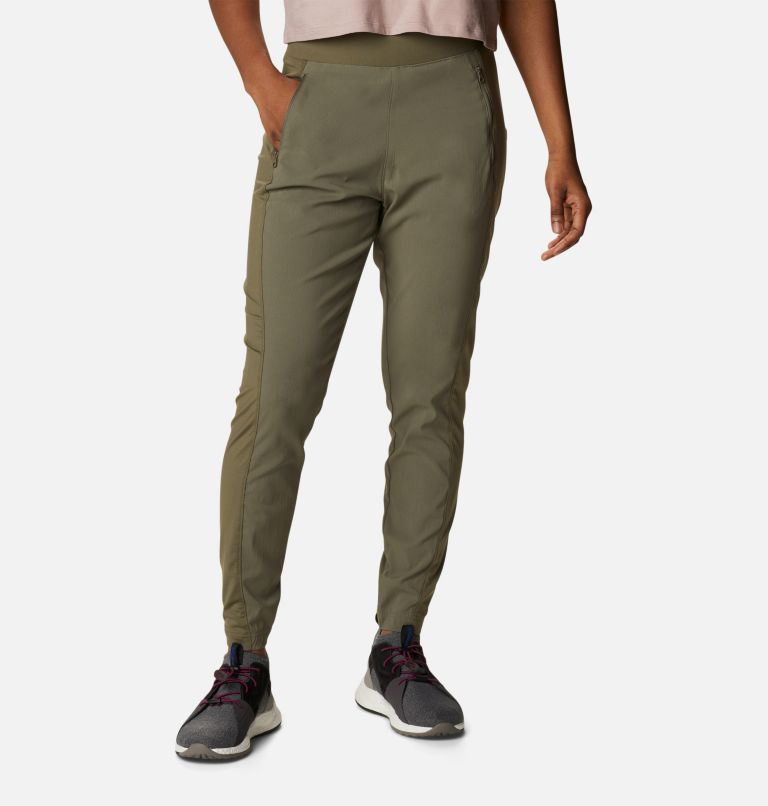 Women's On The Go Hybrid Pants, Color: Stone Green, image 1