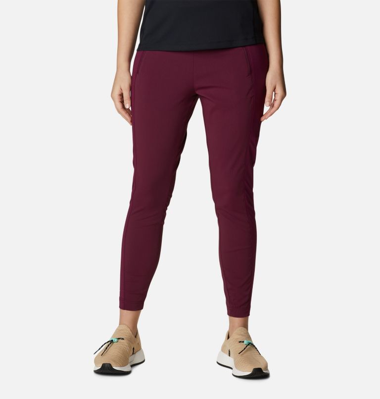 Thumbnail: Women's On The Go Hybrid Pants, Color: Marionberry, image 1