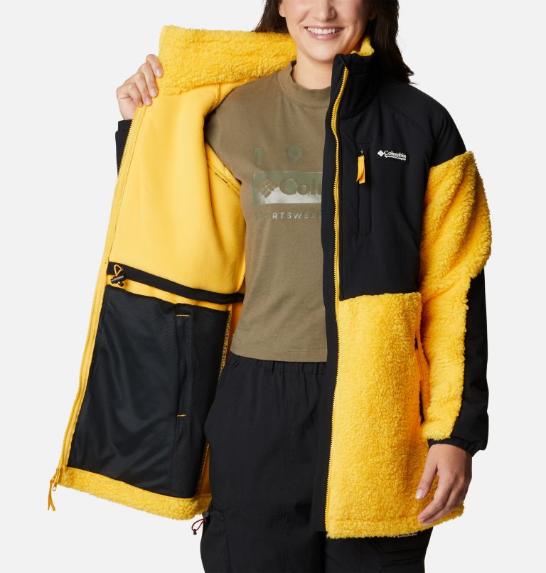 Thumbnail: Women's Ballistic Ridge Fleece Jacket, Color: Stinger, Black, image 5