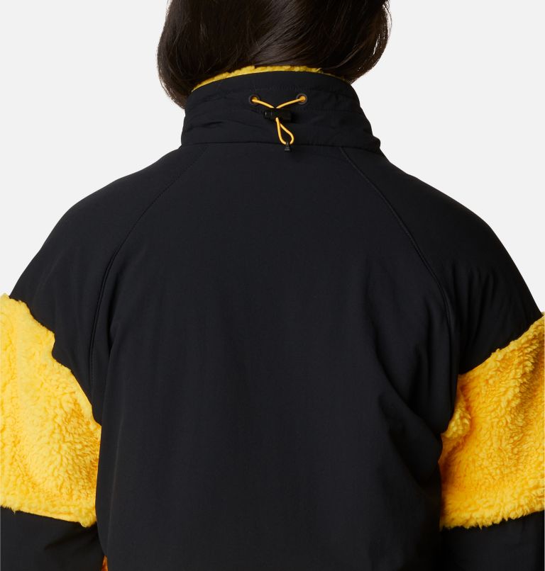 Women's Ballistic Ridge Fleece Jacket, Color: Stinger, Black, image 6