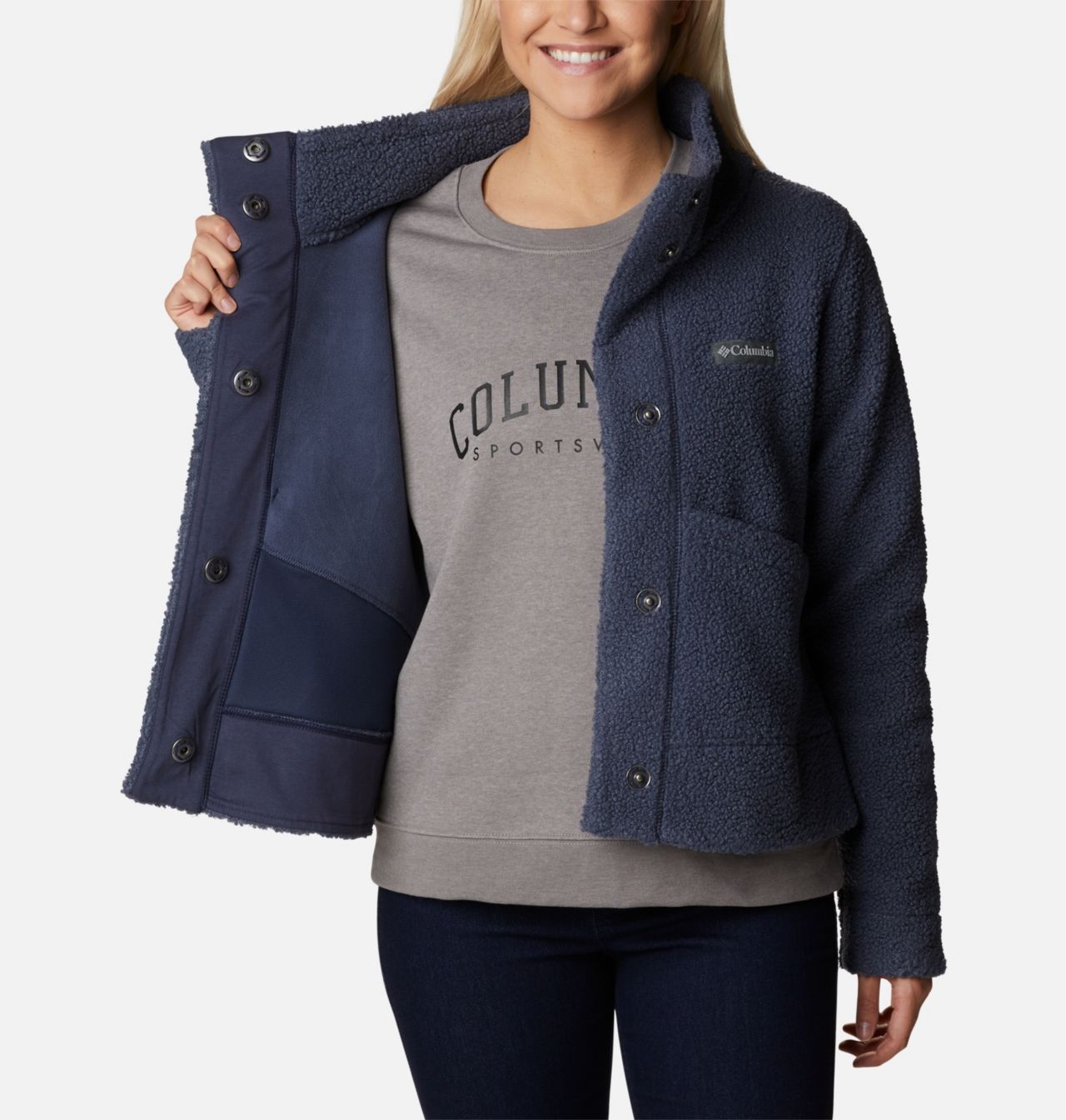 Women's Panorama™ Snap Fleece Jacket 5