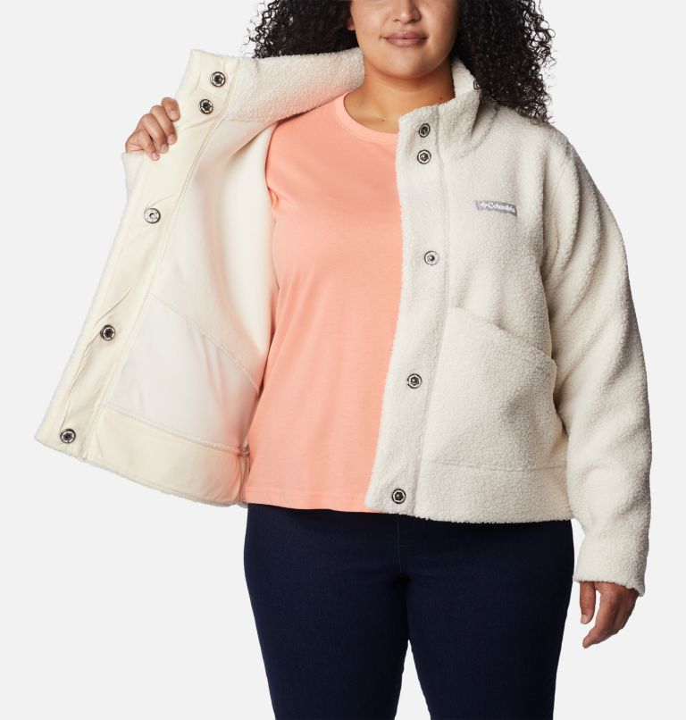 Veste polaire à boutons-pression Panorama™ Femme – Grande taille