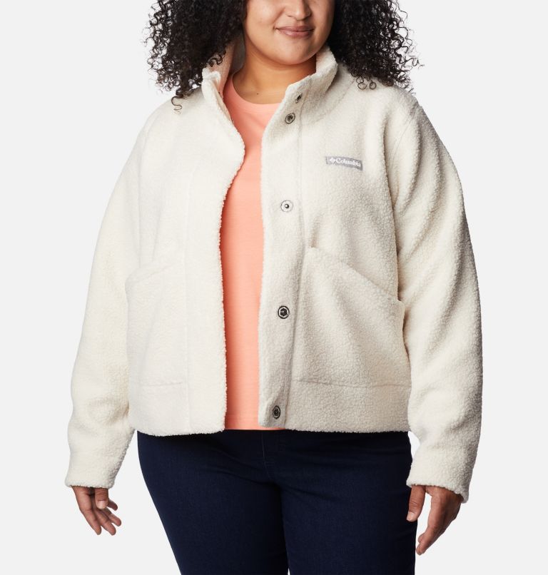 Women's Panorama™ Snap Fleece Jacket - Plus Size