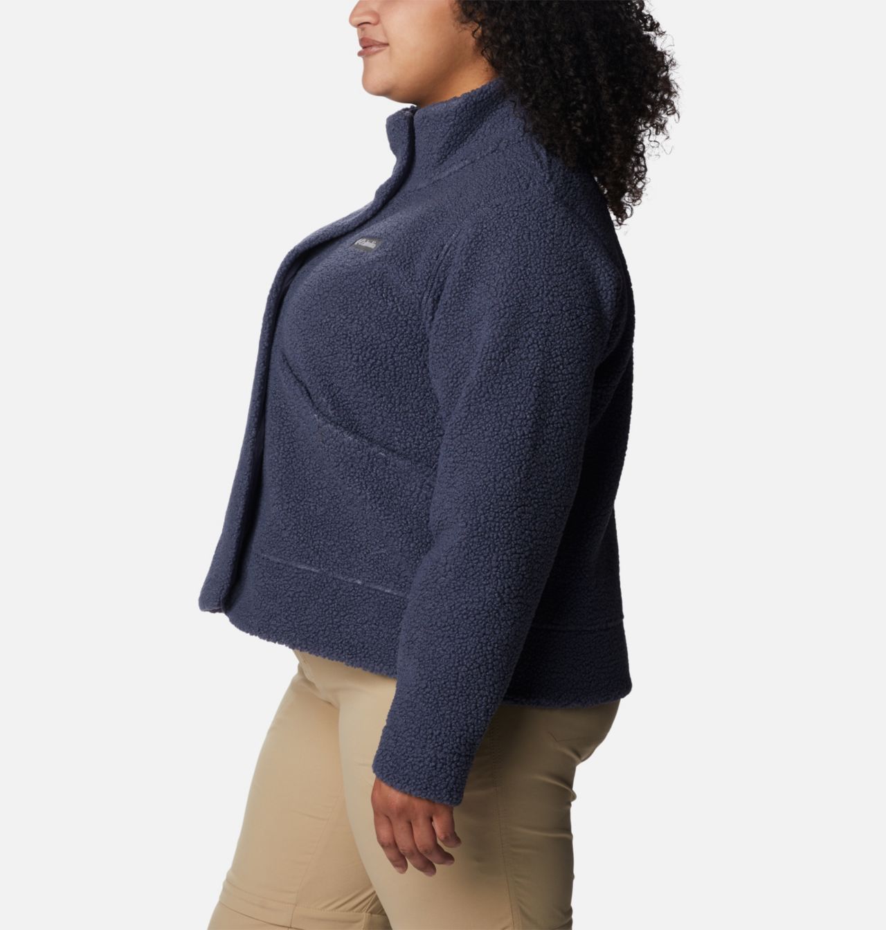 Women's Panorama™ Snap Fleece Jacket - Plus Size 3