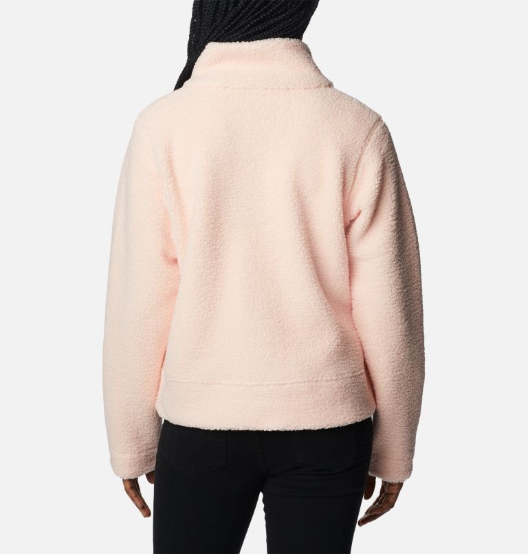 Panorama Snap Fleece Jacket | 890 | XL, Color: Peach Blossom, image 2