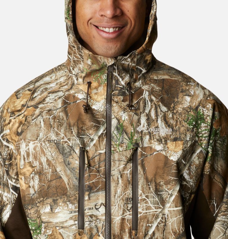 Columbia Men's PHG Trophy Rack Silent Rain Jacket - M - Camo