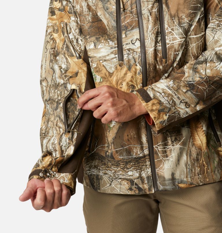 Columbia Men's PHG Trophy Rack Silent Rain Jacket - M - Camo