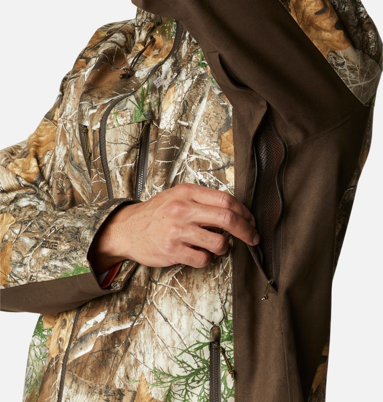 Columbia camo cheap rain jacket