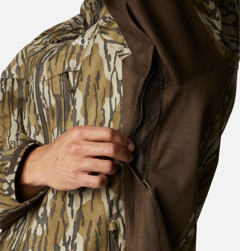 Trophy Rack Silent Rain Jacket | 936 | M, Color: Mossy Oak Bottomland, image 6