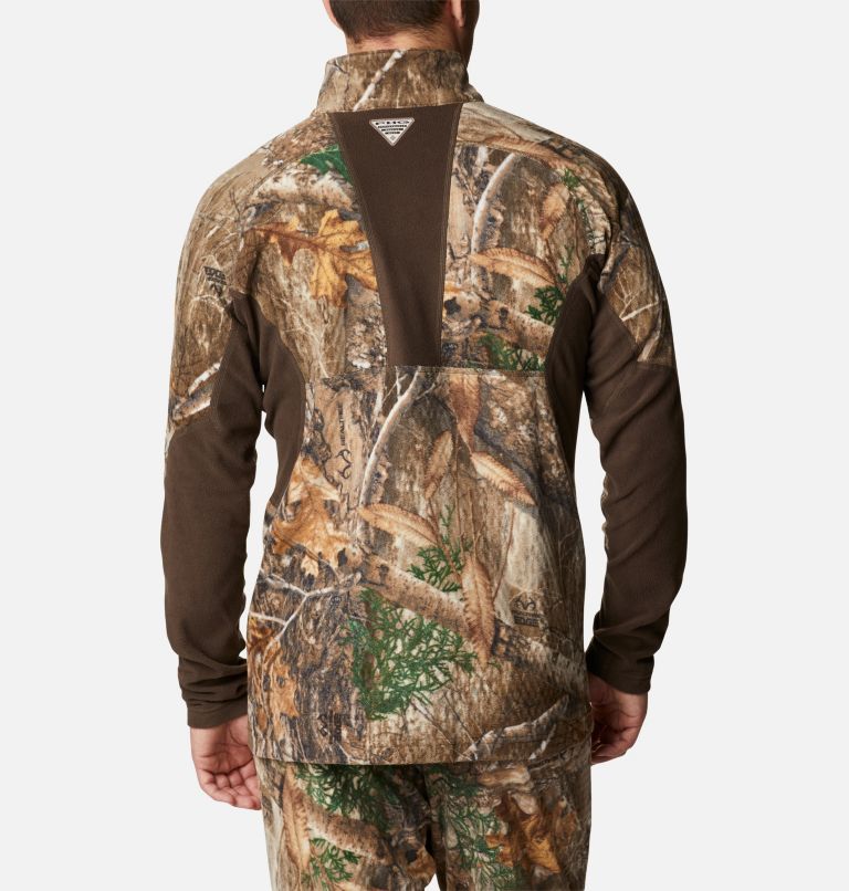 Haut polaire à zip 1/4 Trophy Rack Omni-Heat Helix Homme, Color: Realtree Edge, image 2