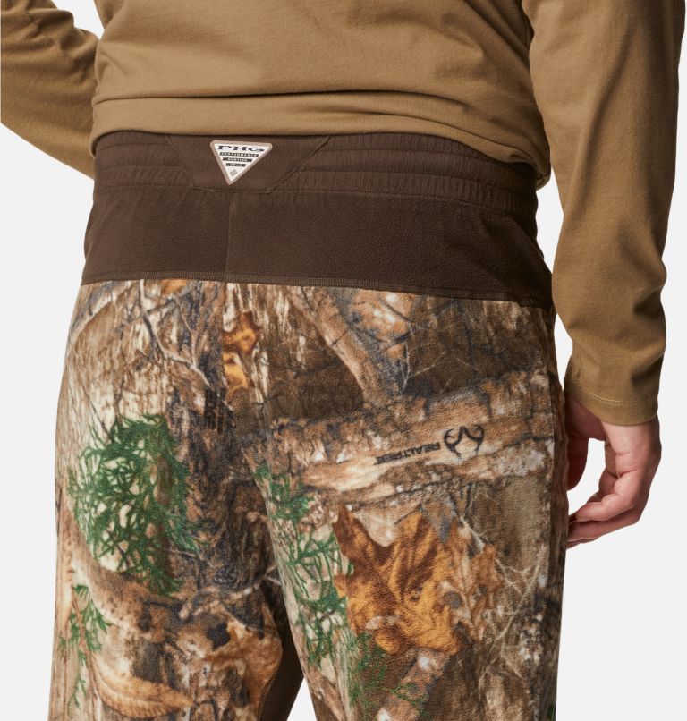 Thumbnail: Men's Trophy Rack Omni-Heat Helix Fleece Pants, Color: Realtree Edge, image 5