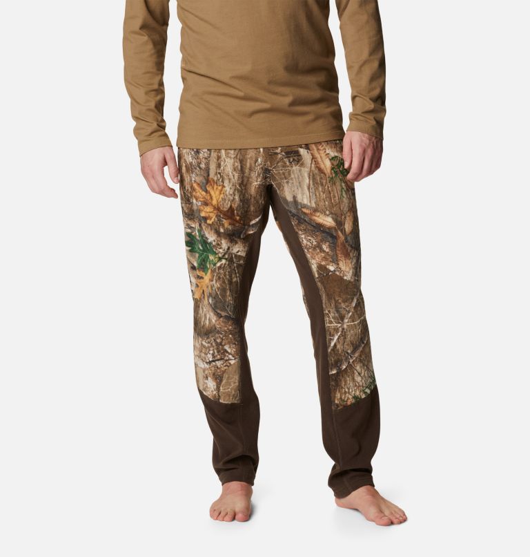 Thumbnail: Men's Trophy Rack Omni-Heat Helix Fleece Pants, Color: Realtree Edge, image 1