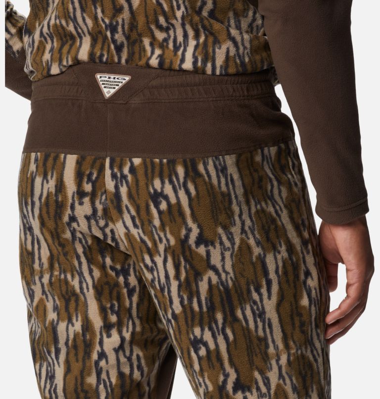 Thumbnail: Men's PHG Trophy Rack Omni-Heat Helix Fleece Pants, Color: Mossy Oak Bottomland, image 5