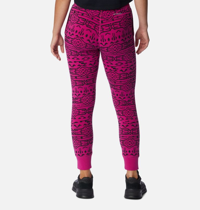 Holly Hideaway Legging | 666 | M, Color: Wild Fuchsia 80s Stripe Tonal, image 2