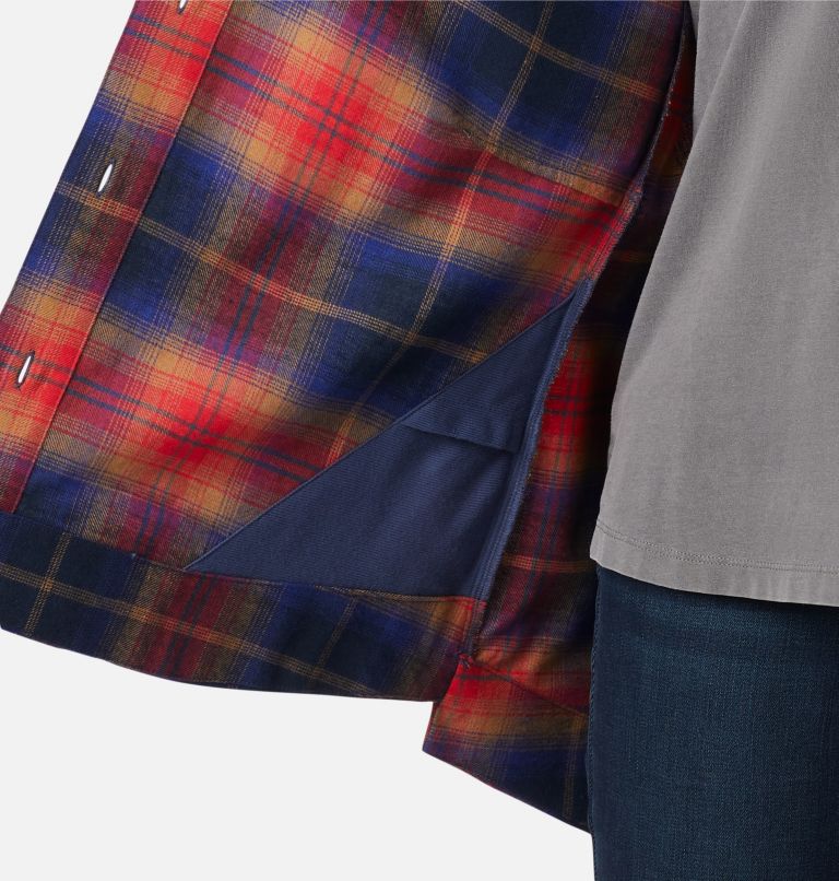 Women's Holly Hideaway Flannel Shirt, Color: Nocturnal Multi Tartan, image 5