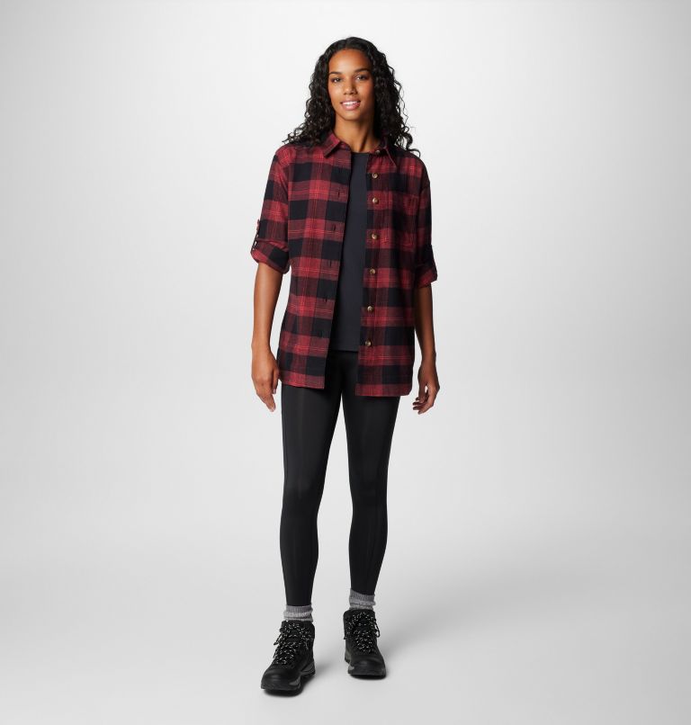 Chemise en flanelle Holly Hideaway Femme, Color: Daredevil Buffalo Tartan, image 3