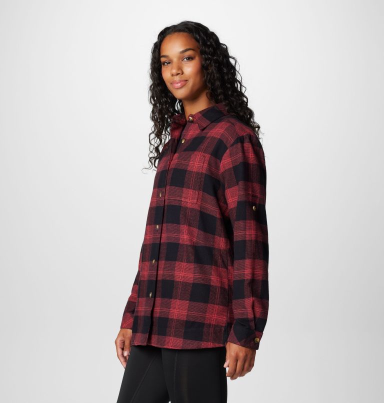 Chemise en flanelle Holly Hideaway Femme, Color: Daredevil Buffalo Tartan, image 4
