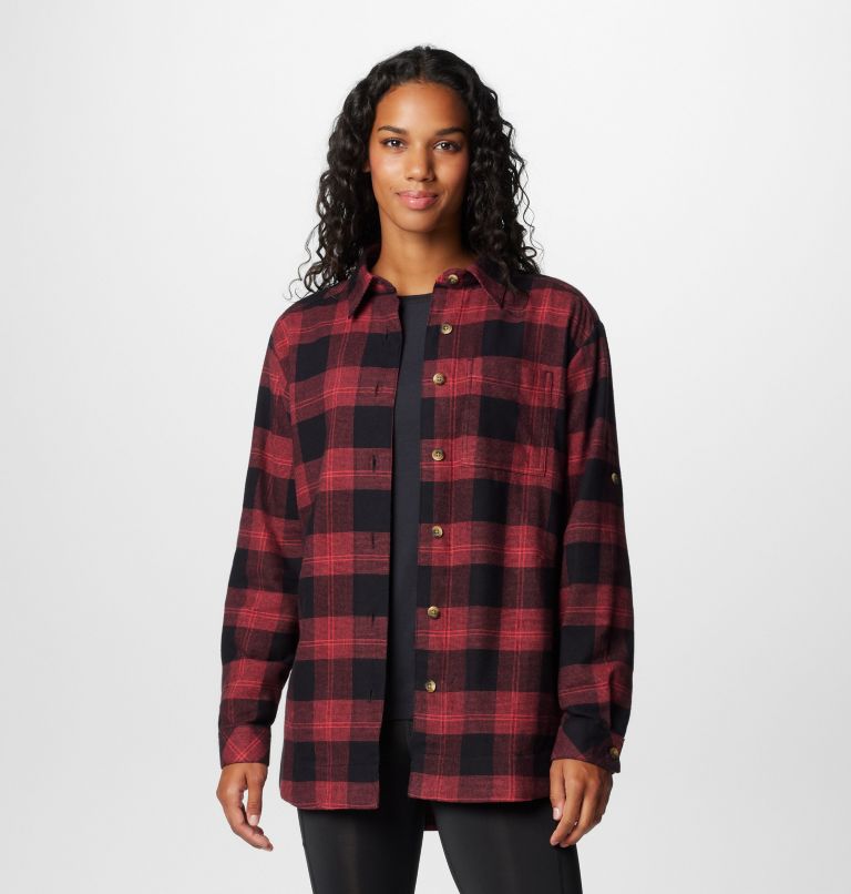 Chemise en flanelle Holly Hideaway Femme, Color: Daredevil Buffalo Tartan, image 6
