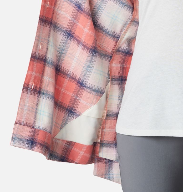 Holly Hideaway Flannel Shirt | 852 | XXL, Color: Faded Peach Ombre Tartan, image 5