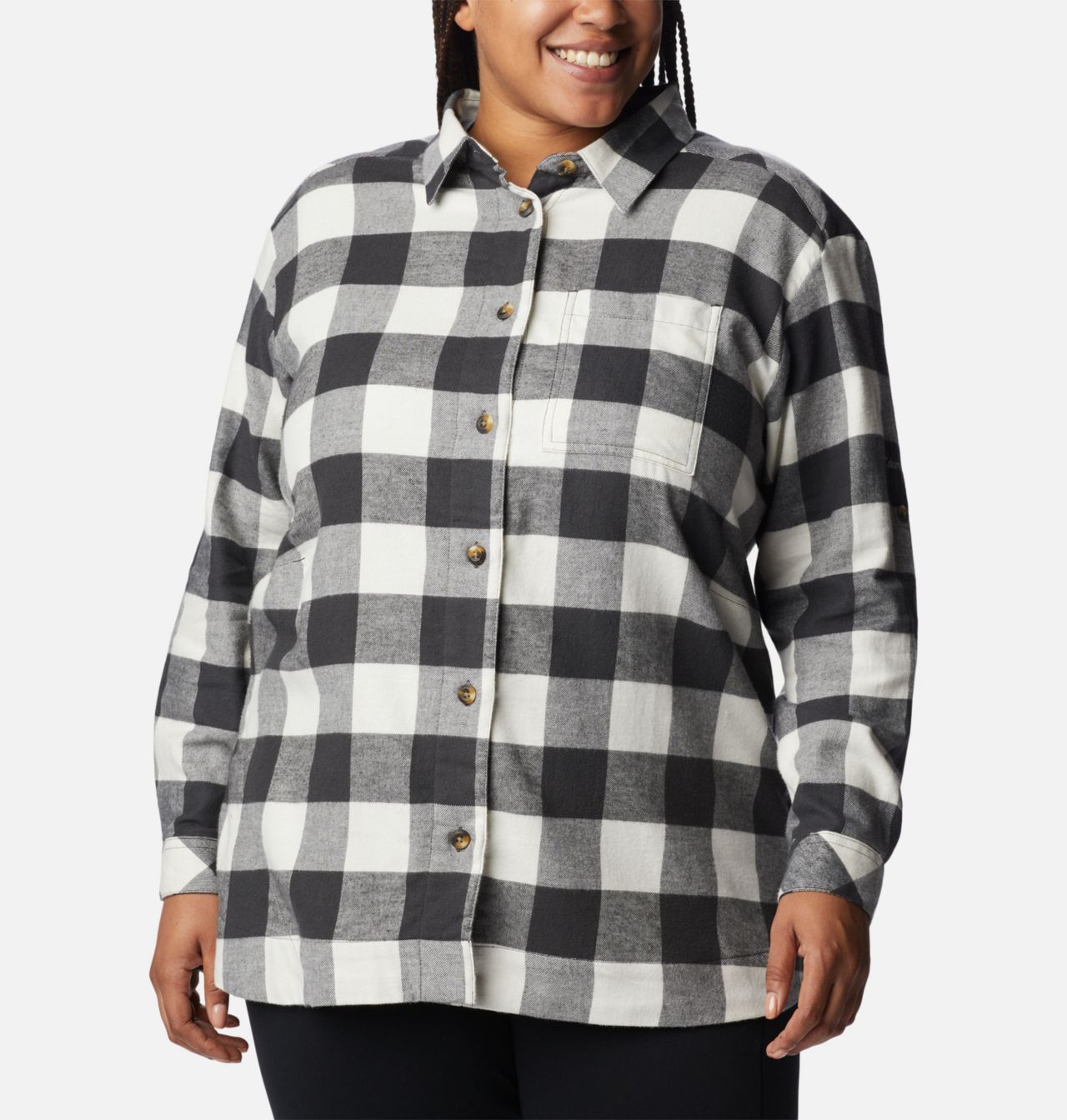 Women's Holly Hideaway™ Flannel Shirt - Plus Size 1