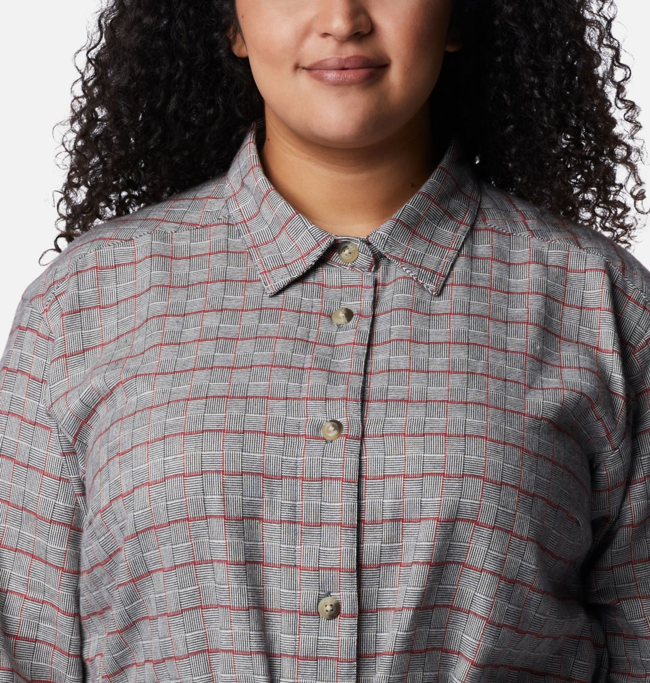 Women's Holly Hideaway™ Flannel Dress - Plus Size 4