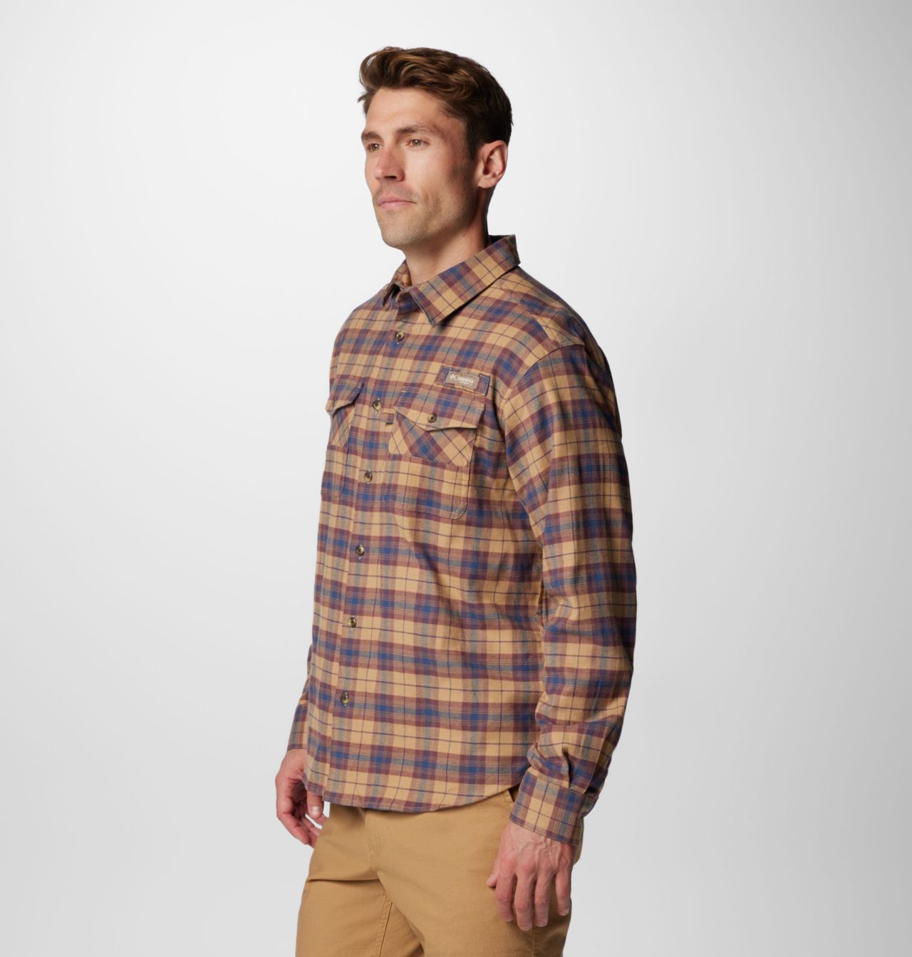 Men's PHG Roughtail™ Stretch Flannel Long Sleeve Shirt 4