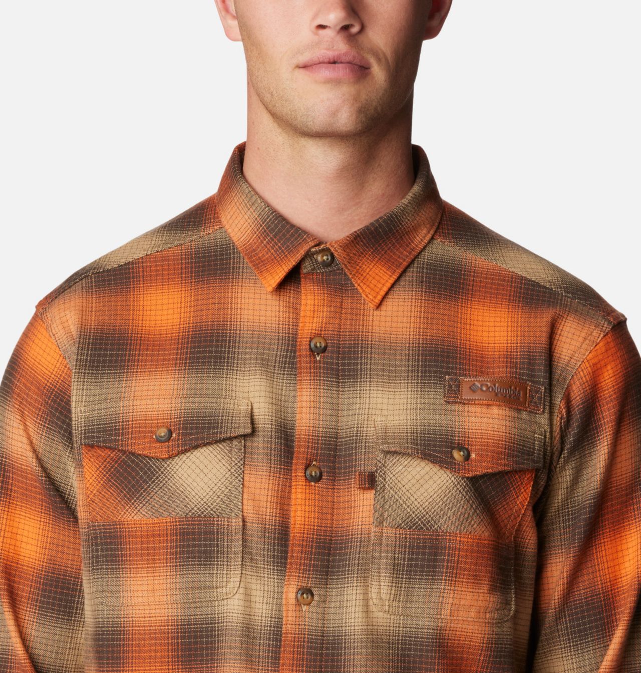 Men's PHG Roughtail™ Stretch Flannel Long Sleeve Shirt 4