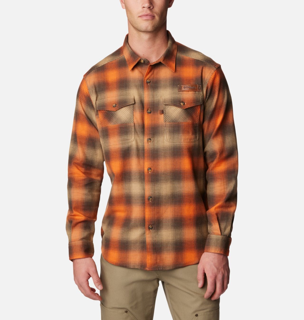 Men's PHG Roughtail™ Stretch Flannel Long Sleeve Shirt 1