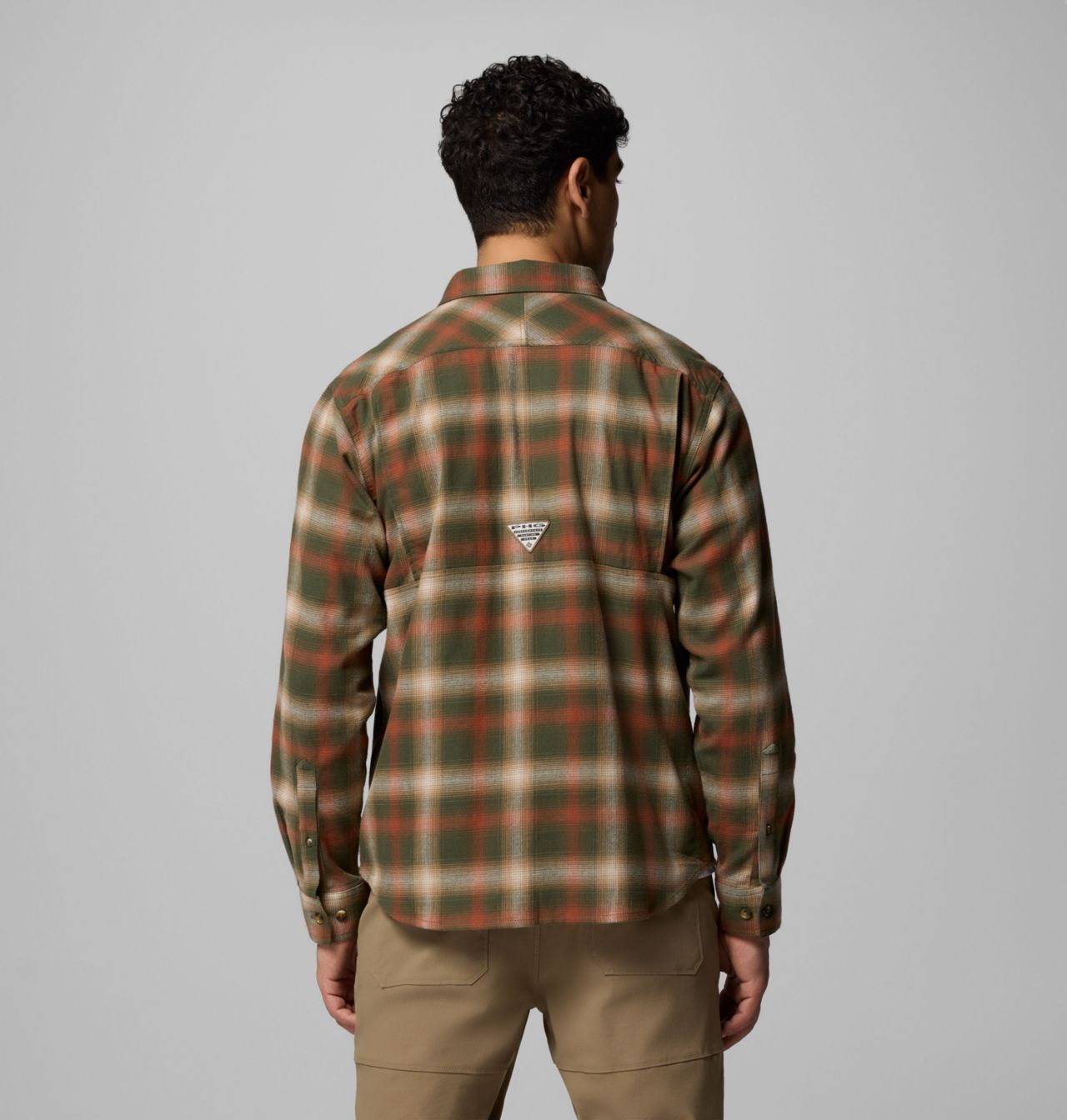 Men's PHG Roughtail™ Stretch Flannel Long Sleeve Shirt 3